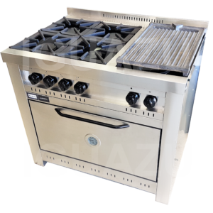 Cocina Industrial Corbelli 4 H y Plancha