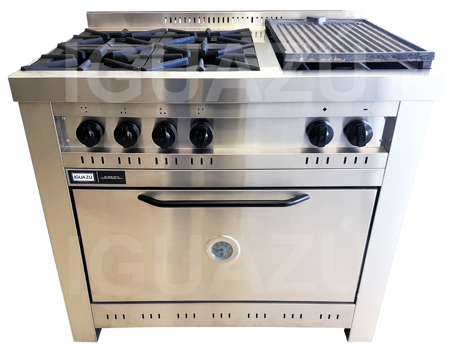 COCINA INDUSTRIAL 4 Y PLANCHA FRENTE