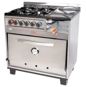 Cocina con plancha, Carlitero y Gratinador