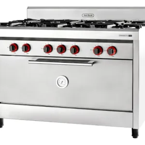 Cocina 6 hornallas pesada 125cm