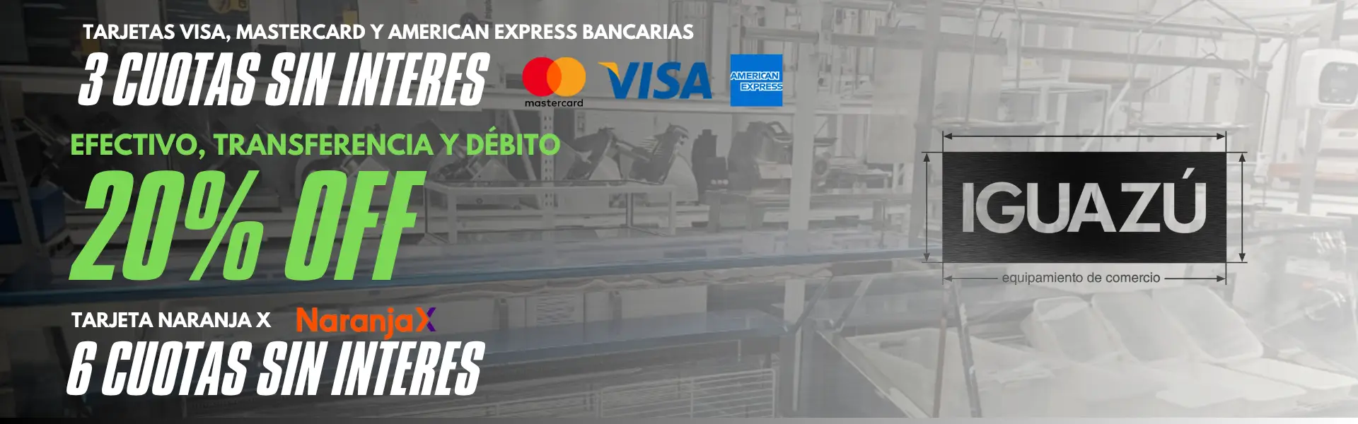 Equipamiento Comercial Ofertas